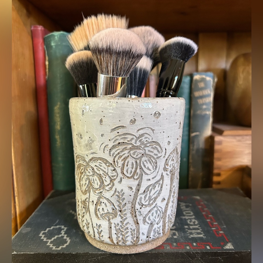 Floral Pottery Crock